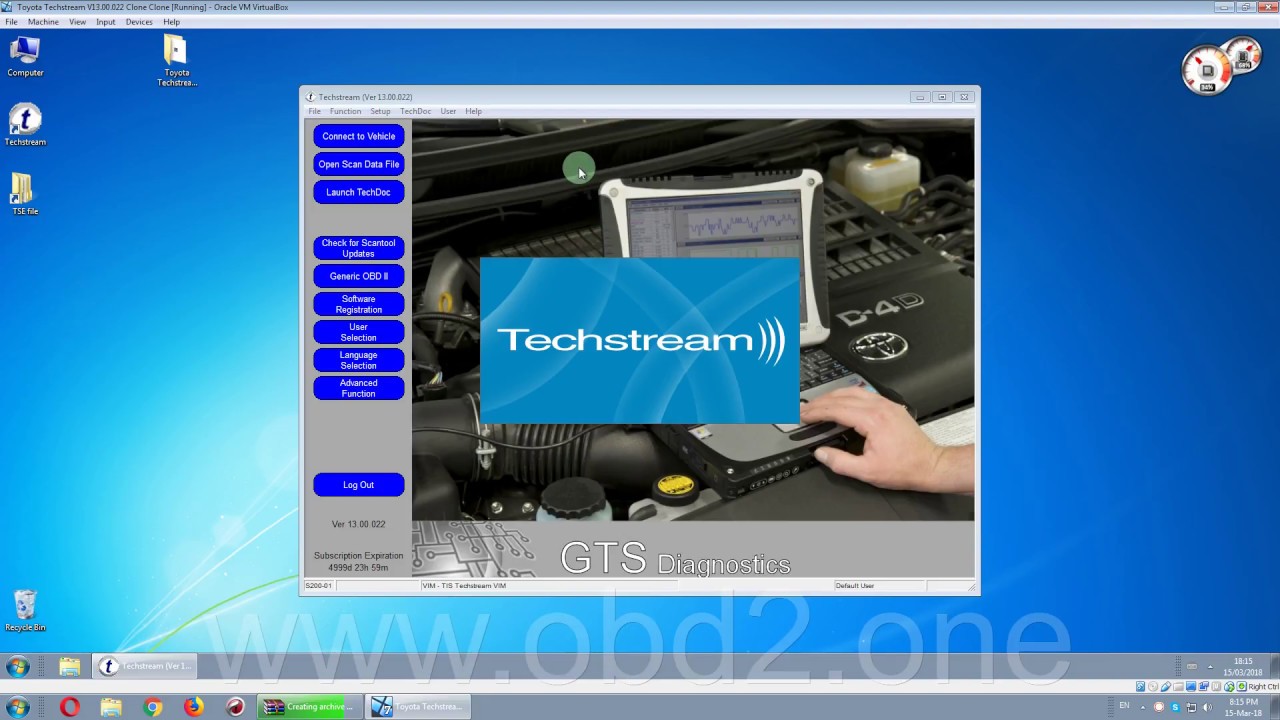 is toyota tis techstream software free to use